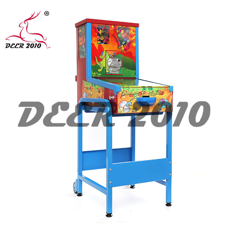 Groen 36*75*56CM 1-4 munten bediend Kan worden ingesteld om een of twee bal pinball automaten spelen