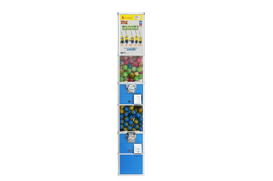 In werking gestelde Plastic de Balcapsule Toy Vending Machine van het nieuwigheidsontwerp Muntstuk